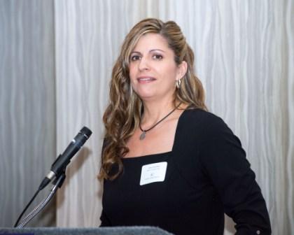 Stellar Committee Chairman Jenny Devolites addresses Stellar Nominees at Nassau Bay Hilton.