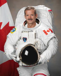 Former astronaut Chris A. Hadfield